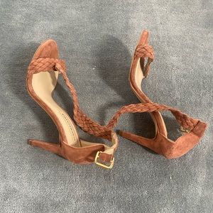 Never Worn! Brand new BCBG  heels. In a beautiful universal nude color.